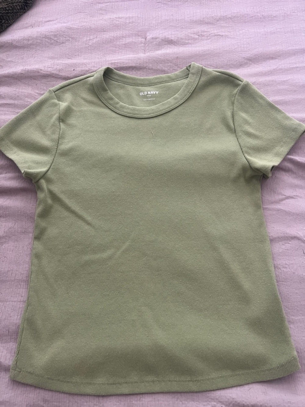 Old Navy Women's Scoop Neck Rib Knit Tops - Picture 2 of 4